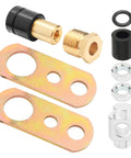 C1000 Hydrant Parts Kit For Merrill Yard Hydrant Repair Head Assembly Series Water Hydrant Faucet Repair Kit With O Ring Packing Nut Plunger Draw Straps Pivot Connector Nuts components including O-Ring, straps, nuts, plunger.