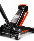 Beast Mode 3 Ton Floor Jack For Cars, Trucks And SUVs, Hydraulic Quick Lift With Single Piston Pump, 5.5 To 18.5 Inch Lift Range