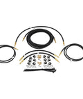 Hoses and components from Maxx Hydraulic Disc Brake Kit for Tandem Axle, 3,500 Lb Capacity, Includes Dacromet Calipers, TruRyde Bearings.