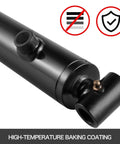 Hydraulic Cylinder 2" Bore 36" Stroke Hydraulic Ram Cylinder Work Pressure 3000psi Welded Double Acting Cross Tube close-up view