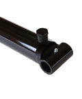 Direct From Manufacturer 2 Inch Bore 24 Inch Stroke Welded Heavy Duty Hydraulic Cylinder With Cross Tube Ends Double Acting Piston