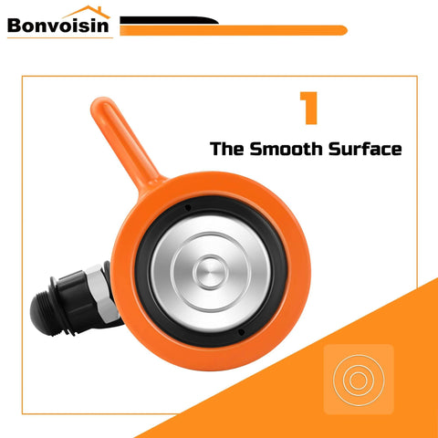 Close-up of 20T Hydraulic Cylinder Jack Porta Power Ram 4" Long Stroke Lifting Cylinders Single-Acting for Machinery Shipbuilding