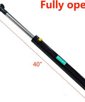 Fully open 40-inch Double Acting Universal Hydraulic Cylinder, 2900-3600 PSI Hydraulic Cylinders Chrome Plated Piston Rod