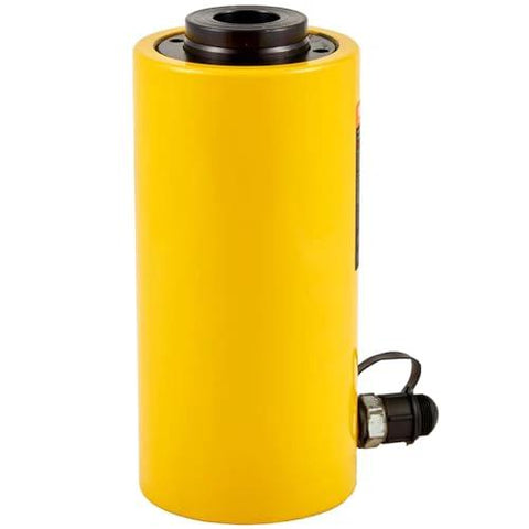 Hydraulic Cylinder Jack 30Ton, Solid Ram Hydraulic Cylinder 4Inch, Stroke Single Acting Hydraulic Cylinder with Quick Connector