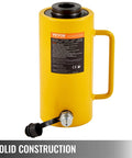 Hydraulic Cylinder Jack 30Ton, Solid Ram Hydraulic Cylinder 4Inch, Stroke Single Acting Hydraulic Cylinder with quick connector
