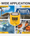 Heavy Duty 50 Ton Hydraulic Cylinder Jack Ram With A 2 Inch Stroke For Lifting Heavy Equipment And Vehicles RSC 501 shown in construction, bridge, steel, and machinery settings