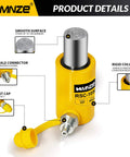 10 Ton Hydraulic Cylinder Jack Kit With 2 Inch Stroke And CP 180 Hand Pump Porta Power Ram Single Acting Auto Retract