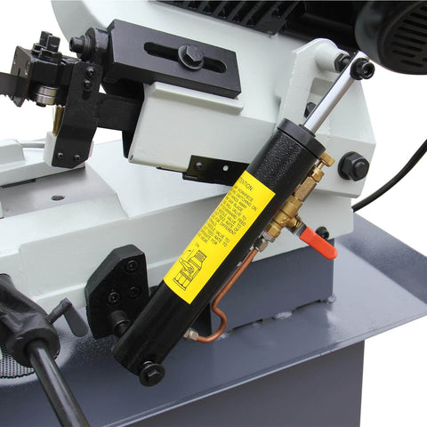 Heavy Duty Hydraulic Cylinder For Metal Bandsaw Replacement From 11.22 In Retracted To 16.92 In Extended With 12 Mm Mounting Hole