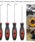 Pro Grade Heavy Duty Hydraulic Cylinder Repair Tool Kit For Skid Steers Loaders And Backhoes with seal removal tools