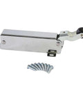 Hydraulic Door Closer, Exposed Mounting, 11094000003, steel housing with screws, side view