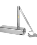 Door Closer, Grade 1 Heavy Duty Commercial Hydraulic Closer, Self-Closing, Adjustable Spring Size 1-6, ADA Compliant