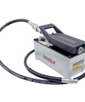 Taixinhyd Hydraulic Pump Air Hydraulic Foot Pump Aluminum Tank 98 CU.in 10000 PSI Air Actua Treadle Hydraulic Pump with Pipe, Grey