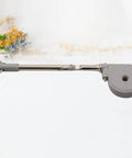 Drop Down Short Cabinet Door Gas Strut Hydraulic Gas Spring with satin silver finish and sturdy construction