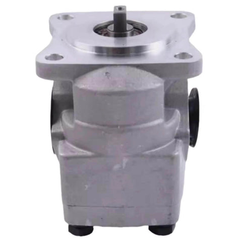 Front view of VIIKEND Hydraulic Gear Pump 67810-75100 6781075100 compatible with Kubota Tractor B8200E B8200D GPO79 GPO120L GPO79L