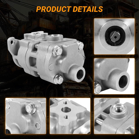 Otobaijeni Hydraulic Pump 6C200-37300 6C200-37303 B2630HSD B3030HSD Compatible with Kubota parts close-up view