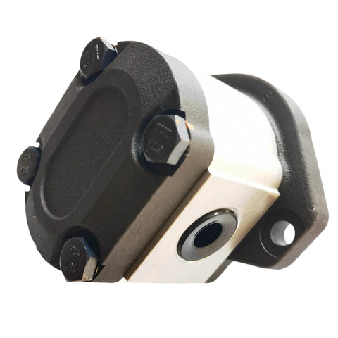 Close-up of SKYJOINTS Hydraulic Gear Pump, 231572GT 231572 4CC, CCW Genie Hydraulic Lift Function Pump for Genie Scissor Lifts