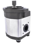 Flynsu Hydraulic Gear Pump Replacement for John Deere 6320 6330 6405 6410 6415 6420 6425 6430 Part# AL156335, AL117812, AL200830, X-A-AL200830, close-up view.