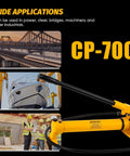 NEWTRY Hydraulic Hand Pump CP-700 10000psi Manual Hydraulic Pump Power Pack for industrial lifting applications