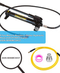 10000 psi Hydraulic Hand Pump 2 Speed Power Pack Hydraulic Lifting Pump with hose and coupling kit