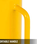Close-up of portable handle on 60T 2 Inch Hydraulic Cylinder Jack Hollow Single Acting Hydraulic Ram Cylinder 50mm.