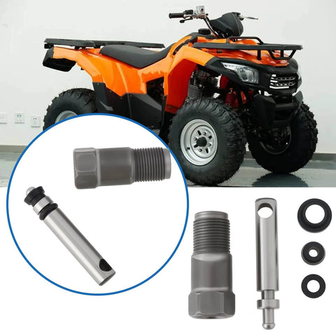 2 Sets of 2-20 Tons Hydraulic Jack Oil Pump Piston Set shown with ATV in background, components for repairs and maintenance