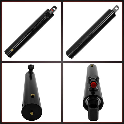 Hydraulic Lift Cylinder 000971 G2 replacement for Tommy Gate series, durable forged rod, sealed piston, black metal cylinder.