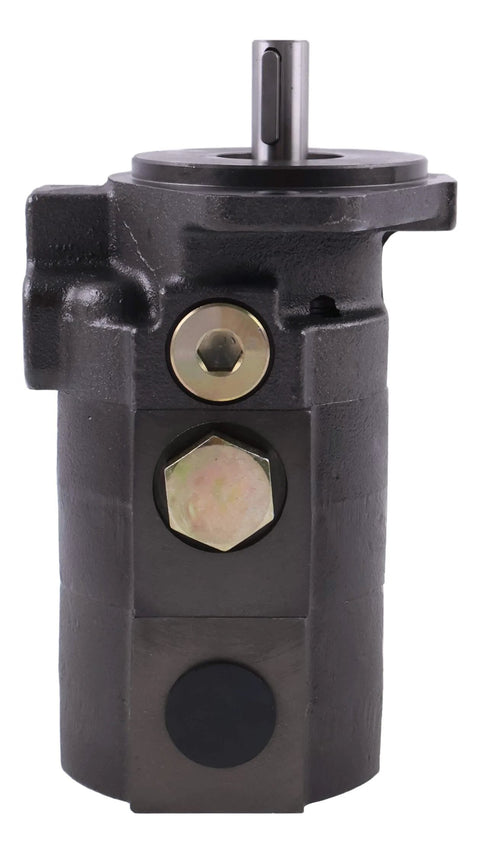 Holdia 2 Stage Hydraulic Log Wood Splitter Pump 28 GPM, 3000 PSI Continuous cast iron pump front view