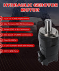 Hydraulic Motor 104-1026-006 1041026006 Replacement For Eaton Char Lynn 2000 Series 12.20 Cu In Per Revolution Displacement product image