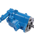Zachager PVQ13-A2R-SE1S-20-C14-12-S2 Hydraulic Piston Pump PVQ13 Vickers Piston Pump for Vickers Industrial use, blue metal body, side view