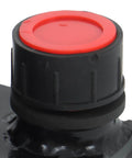 Close-up of release knob on Hydraulic Piston Hand Pump 1.5 CID 3 Qts Manual Hydraulic Pump Single Acting with Release Knob