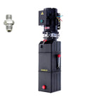 220V 60Hz Heavy Duty Hydraulic Power Unit With 14L Plastic Reservoir And Manual Button Control Pro Grade Hydraulic Motor For Auto Lifts