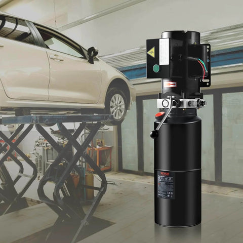 Heavy Duty 220V Hydraulic Power Unit With 10L Tank For Auto Repair And Car Lifts Single Phase 3HP Pump 2950 PSI Max Relief