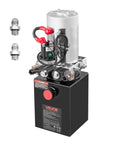 4 Quart DC 12V Hydraulic Power Unit for Dump Trailers With Double Acting Pump, 3200 PSI Max Relief Pressure, 0.91 GPM Flow, Metal Reservoir