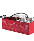 Hydraulic Pressure Test Pump 50 Bar Hand Pressure Test Pump 726 PSI 3.2 Gallon Tank 45ML 1/2" BSP Hydrostatic Test Pump