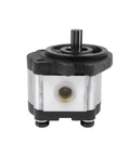 Front view of Hydraulic Pump CCW Rotation 4CC Replacement for Genie GS-1932 GS-2032 GS-2046 GR-08 GR-20 showing key shaft