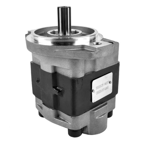 Hydraulic Pump 67120-U3500-71 Replacement for Toyota Forklift front view displaying metal casing and mounting plate