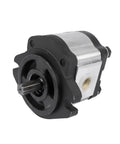 Hydraulic Pump CCW Rotation 4CC Replacement for Genie GS-1932 GS-2032 GS-2046 GR-08 GR-20 QS-12W, front view with metal casing.