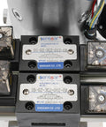 Close-up of solenoid valves on Double Acting Hydraulic Pump 12V DC 4.5 Quart Hydraulic Power Unit 1.6kW 3000RPM 22MPA