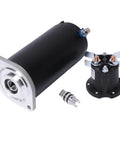✝️ 179327 Hydraulic Pump Motor 414850 Unidirectional Power Unit RV Leveling Systems 7.5 Heigh 12V with Solenoid and Coupling