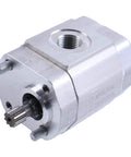 Silver metallic 3.59CC 24VDC Hydraulic Pump and Motor Assembly Compatible with Skyjack Scissor Lift SJIII3220 SJIII3226