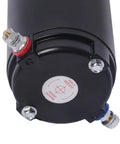 Top view of 179327 Hydraulic Pump Motor Kit Replacement For Unidirectional Power Unit RV Leveling Systems, 7.5 Inch height