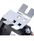 Close-up of the bracket on the ✝️ 179327 Hydraulic Pump Motor 414850 for RV Leveling Systems, showing sturdy metal construction.