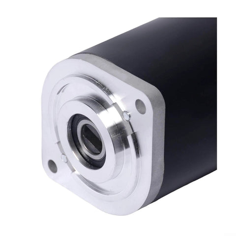 Close-up of 179327 Hydraulic Pump Motor Kit Replacement For Unidirectional Power Unit RV Leveling Systems, with metal finish and 7.5-inch height