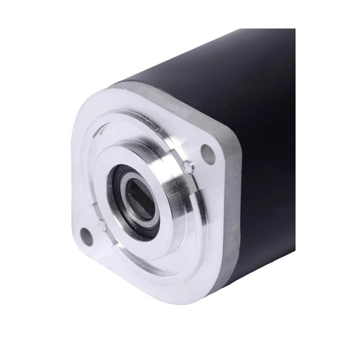 Close-up of a 179327 414850 Hydraulic Pump Motor For Unidirectional Power Unit RV Leveling Systems with sealed collar coupling