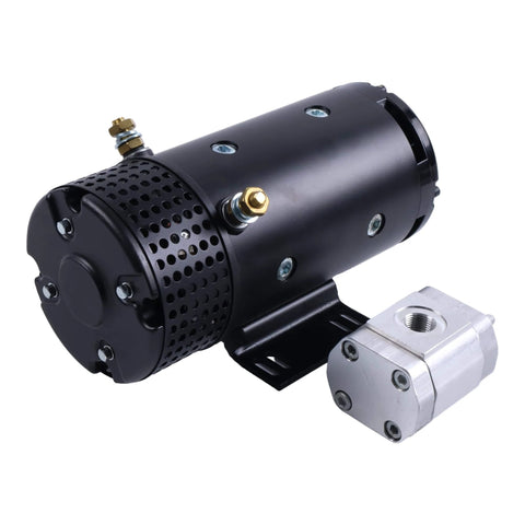✝️ 3.59CC 24VDC Hydraulic Pump and Motor Assembly Compatible with Skyjack Scissor Lift SJIII3220 SJIII3226 SJIII4620