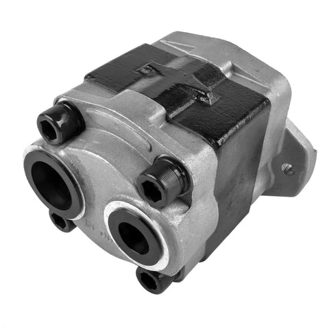 Close-up view of Hydraulic Pump 67120-U3500-71 for Toyota Forklift 8 Series with visible fittings and mounting base.