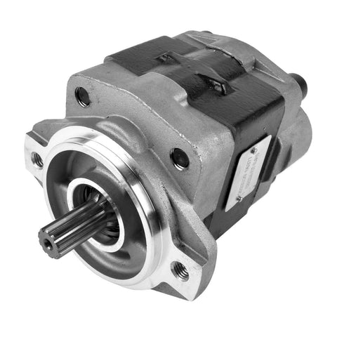 Hydraulic Pump 67120-U3500-71 Replacement for Toyota Forklift 8 Series, close-up view showing key fittings and build quality.