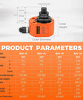 Hydraulic Ram Jack 30T Low Profile Porta Power Cylinder Multi-Section 2.13" Stroke Lifting Cylinder specifications chart