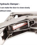 Close-up of hydraulic damper on 2 PCS 175 Degree Hinges Soft Close Hinge Hydraulic Frameless Cabinet Doors Hinges