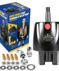 HH5271-3 Hydraulic Steering Helm Pump - 1.7 cu in Front Mount Replacement for Seastar Helm, Up to 300HP Engines, 4.9 Lock-to-Lock